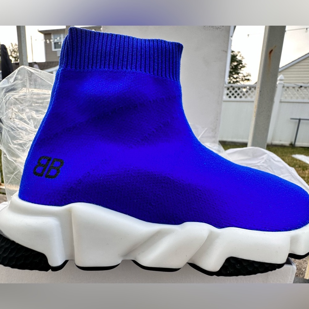 New Balenciaga Kids Speed LU socks sneaker. Size: Toddler US 10 - 11